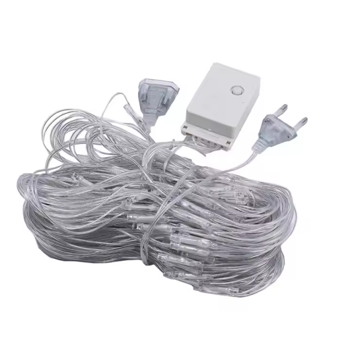 Luces LED De Navidad Con Cable De 10M Con Enchufe EU Plug Decoración De Guirnalda De Lámparas De Hadas Para Casa Boda Fiesta Vacaciones - 1