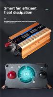 Inversor De Coche 1000W 1500W 2200W a 220V Con Pantalla Digital Alta Potencia Suministro De Energía Para Hogar Exterior Camping - details 6