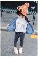 Chaqueta De Denim Para Niñas Primavera Otoño Ropa Infantil De Princesa Dulce Talla Adecuada Para Niñas De 1 a 10 Años - details 3