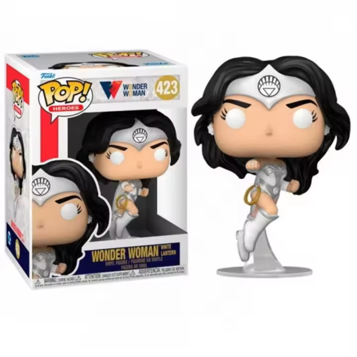 Funko Pop! WW80th - Wonder Woman (Linterna Blanca), 54988, Nº423 - 1