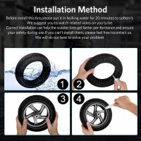 Rueda Maciza de 10 Pulgadas 10x2,125 para Patinete Electrico XiaOmi M365/1s/Pro/Pro 2，Rueda de 10*2 Repuesto Antipinchazo Compatible con Nine bot F30 S2 S3 Kug ou M4,Gotrax G4 Vivobike S2 ​​Max / S3 Max, - details 4