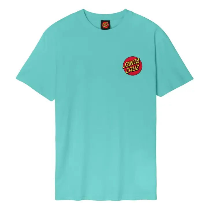 Camiseta Santa Cruz Classic Dot Chest Pool Blue - 1