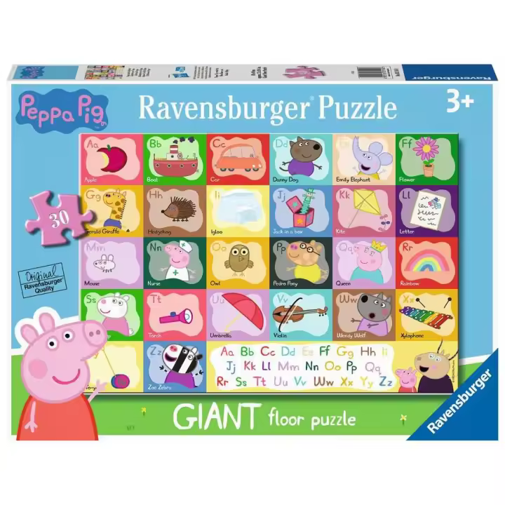 Ravensburger - El Alfabeto de . Puzle gigante de suelo de 30 piezas - 1