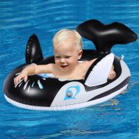 Anillo de Nación de Ballena, flotador de piscina para niños, anillo de Nación inflable plegable, juegos de Playa y piscina de Verano para niños - details 2