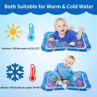 Juguetes Educativos Para Bebés Matriz De Juego Inflable De Agua Para Niños Y Niñas Regalo De Cumpleaños Actividad Divertida Para Tiempo En Pecho 0-6 Años - details 6