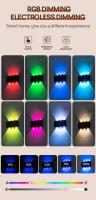 Lámpara De Pared Recargable RGB 6W Sin Cable Instalación Magnética Móvil 4000mAh Decoración Interior Hotel Dormitorio Pasillo Luz De Ambiente - details 2