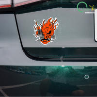 Pegatina De Coche Samurai Vinilo Impermeable Para Estilo Y Decoración De Motocicletas Cubre Rasguños Tamaño 13.6*15cm - details 3