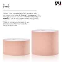 AD. ADRANTE. AD. ADRANTE Cinta Adhesiva Pecho Boop Tape 5m X 5cm Y 5m X 7,5cm - details 1