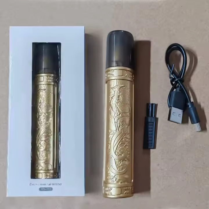 Afeitadora Eléctrica Para Nariz Y Barba Trimmer De Cuello Para Hombres Y Mujeres Kit De Afeitar Rizador De Cejas Y Peluca Razor Remover - 1