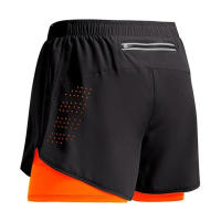 Shorts De Correr Para Hombre Secado Rápido Entrenamiento De Fitness Ventilado Doble Capa Sport Workout Bodybuilding Pantalones De Entrenamiento - details 7