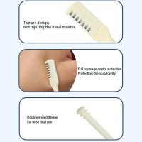 Recortador De Pelo Nasal Portátil Para Hombres Y Mujeres 360 Grados Giratorio Acero Inoxidable ABS Manual Para El Cuidado Personal - details 8
