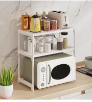 Estante de almacenamiento de cocina multicapa, organizador de condimentos, estante para microondas, estantes de almacenamiento simples para encimera, accesorios de cocina - details 1