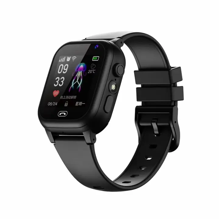 Reloj Inteligente Para Niños 4G Con Llamada SOS GPS Tracker LBS Sim Cartel Multifuncional Cámara Chat Impermeable Con Pantalla Táctil Y Cámara Trasera De 13MP - 1