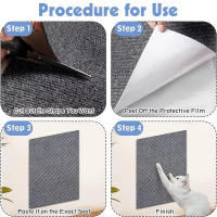 Protector De Esquinas Para Gatos Con Tapete De Rascado Y Cinta Nano Antisuciedad Para Muebles Sofá Alfombra Trimmable Para Gatos Domésticos Internos - details 2