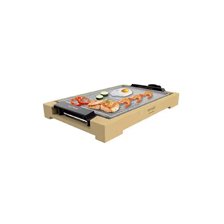 Plancha eléctrica Tasty&Grill 2000 Bamboo MixStone - 1