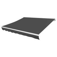 vidaXL Toldo de lona 450x300 cm Color Azul y blanco, Crema, naranja y blanco Protección Rayos UV para Terraza Patio Exterior Jardín - details 3