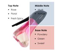 EAU DE PARFUM CHIC GIRL PINK EDP 100 ML-----TACON ROSA PERFUME-----MARCA BN - details 2