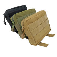 Bolsa Táctica Multifuncional Para Exteriores Con Sistema Molle Bolsa De Cinturón Para Móvil Accesorios De Caza Material De Nylon - details 8