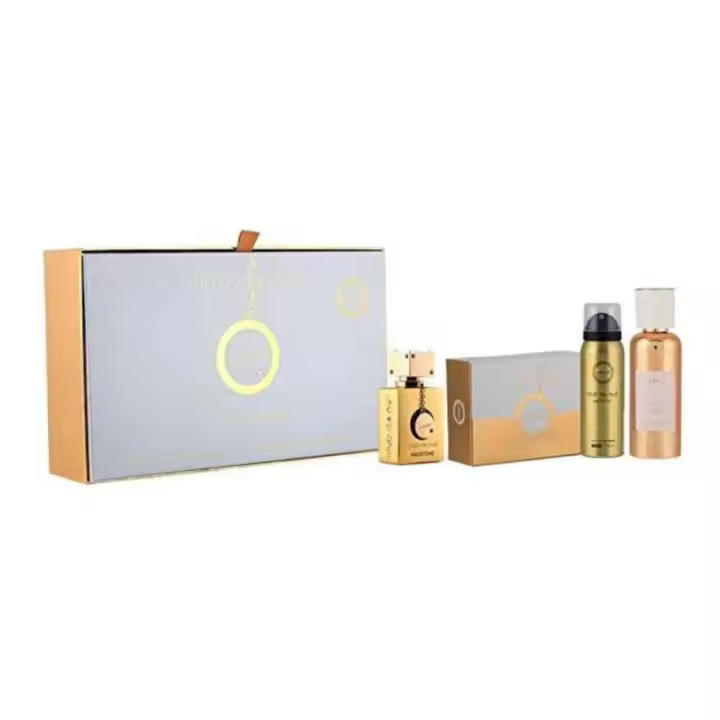 ARMAF CLUB DE NUIT MILESTONE EAU DE PARFUM 130GR VAPORIZADOR + HAIR MIST 55ML + JABON 1U + SPRAY CORPORAL PERFUMADO 50ML VAPORIZADOR - 1