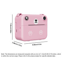 Cámara Digital Para Niños Con Impresora Térmica Instantánea 1080P HD Grabadora De Vídeo Mini Educativo Regalo De Cumpleaños - details 1