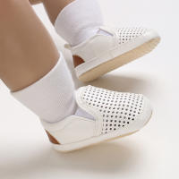 Zapatos De Bebé Para Niño Recién Nacido 0-18M Casual Toddler Infant Loafers Algodón Suela Suave Moccasins Primera Marcha - details 7