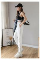Pantalones Harem Para Mujer Con Cierre De Cremallera Ropa De Calle Casual Leggings Estilo Coreano Fashion Hip Hop Trousers - details 2