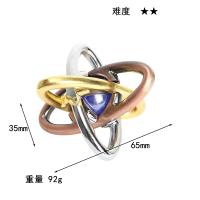 Juguete De Rompecabezas Mágico De Serie Oceánica En Aleación Juego Para Niños Y Adultos Regalo Divertido Metal 3D PUZZLE - details 16