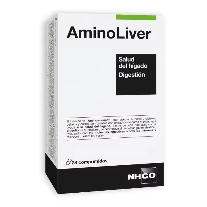 AminoLiver 28 Comprimidos – Depurativo Hepático - Chiesi - NHCO - 1