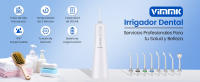 Irrigador Bucal Portatil, 2026 Irrigador Dental Inalámbrico Profesional 8 Boquillas 5 Modos, IPX7 Impermeable 300ML USB-C Recargable Para Limpieza Dientes, Para el Hogar y los Viajes - details 1