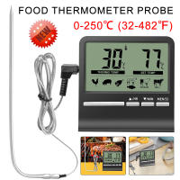 Termómetro Digital Para Cocina Con Probing Para Cocción BBQ Horno Asador Precisión En Temperatura De Alimentos Y Timer - details 1