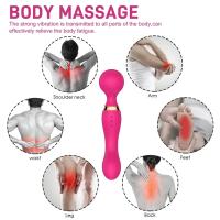 Lámpara De Masaje Eléctrica Con 8 Velocidades Y 20 Frecuencias Para Musculatura Profunda Adecuada Para Cuello Piernas Y Cintura Cómoda Relajante - details 0