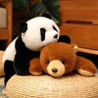 Cojín De Peluche Suave Kawaii Animal Polar Oso Panda Decoración De Habitación Estilo De Juguetes De Peluche Unisex - details 5