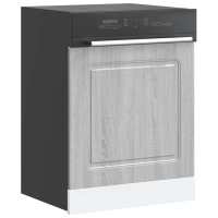 vidaXL Panel para lavavajillas Kalmar 60x1,5x67 c en color Roble Sonoma/Roble ahumado/Blanco y más - details 8