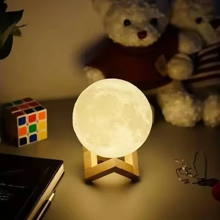 Luz De Luna LED DIY Luz De Galaxia Para Niños Y Niñas Decoración De Dormitorio Regalo De Cumpleaños Para Niñas Y Niños Luz Nocturna Cálida Fuente De Luz LED Sin Certificación Originales En China - 1