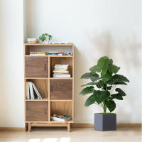 Planta Artificial De Monstera Grande 75cm Con 24 Hojas Falsas Para Decoración De Jardín Y Habitaciones Material Plástico - details 4