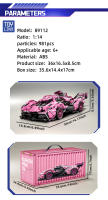 Coche De Bloques Constructibles ToylinX 1:14 Diseño Tecnológico Cool Regalo De Cumpleaños Halloween Navidad Para Amigos Material ABS Duradero Y Ecológico IncluyeInstrucciones Y Pegatinas Adecuado Para Adolescentes Y Adultos - details 17