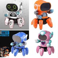 Robot Electrónico de Juguete Que Canta música con Luces musicales y coloridas - details 3