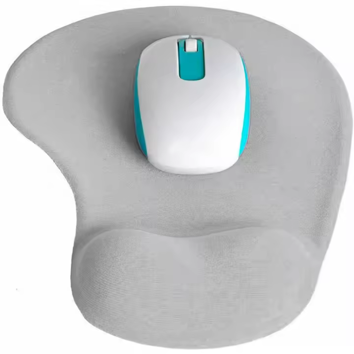 Niucom alfombrilla para ratón con gel reposamuñecas soporte para fatiga muscular en muñeca, alfombrillas ergonómicas suaves con base antideslizante para gaming y ofimática - 1