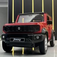 Modelo De Coche Suzuki Jimny SUV a Escala 1:26 En Metal Con Función Retroceso Para Juguete De Vehículo De Tierra Para Niños Regalo Colección - details 0