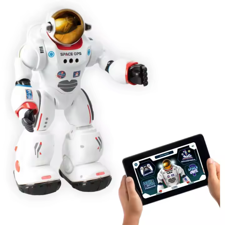 Xtrem Bots - Charlie | Robot Juguete Educativo | Juguetes Niños 5 A 9 Años | App sobre El Sistema Solar para Niños | Robot Inteligente | Robot Programable Niños - 1
