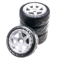Pneumático De Coche Corto Para Modelos 103mm 1/8 1/10 Con Rueda Hexagonal De 17mm Resistente Al Desgaste Y Algodón Hongnuo ZD - details 3
