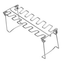 Soporte De Barbacoa Para Pollo Y Piernas De Cerdo En Acero Inoxidable Antideslizante Y No Adherente Herramienta De Cocina Resistente Al Calor Para Asado Y Horno - details 3