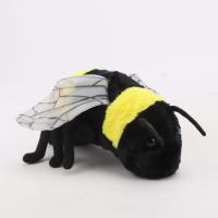 Peluche De Abeja Realista En Tamaño Pequeño Y Grande Juguete De Peluche Suave Para Niños Aficionados a Los Insectos Decoración Para El Hogar Material De Algodón Relleno De Poliéster - details 8