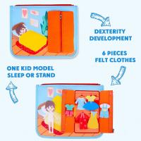 Libro De Actividades Montessori Para Bebés Juguetes Educativos Portátiles Fomentan Los Habilidades De Mano-Eje Para Niños De 3-6 Años - details 9