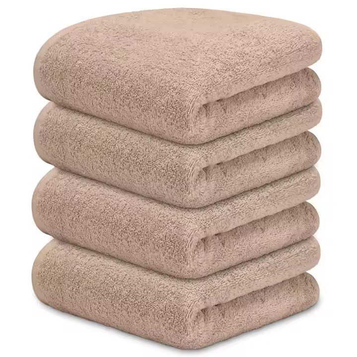 Juego de Toallas Lavabo 50x100cm - 100% Algodón 450g/m² de Alta Calidad – Suaves, Duraderas y Absorbentes – Toallas Baño y Mano para Lavabo, Gimnasio, Apartamento Turístico o Aseo - Calidad Premium - Alta Resistencia - 1
