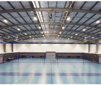Luz De Bajo Techo Industrial LED Super Brillante 100W 150W 200W IP65 Impermeable Para Gimnasio Almacén Fábrica Luz De Garage - details 6