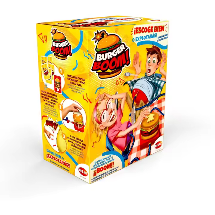 Bizak Juego Burger Boom, Divertido juego para toda la familia (35001935) - 1