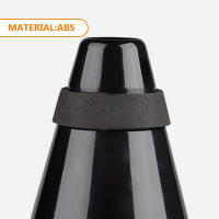 Silenciador Small Para Trompeta Mute Muffler Accesorios De Instrumentos Musicales ABS Práctico Para Ejercicios Y Reproducción - details 2
