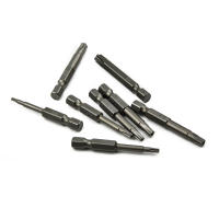 Kit De Puntas De Destornillador Torx 5 Puntos 8 Piezas 50mm Con Agujero Central Herramientas Eléctricas Y Manuales 1/4" Hex Shanks - details 8