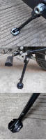 Placa De Soporte Universal Para Patinete Moto Y Bicicleta Extensor De Pies Base Ampliada Antideslizante Aluminio Material - details 8